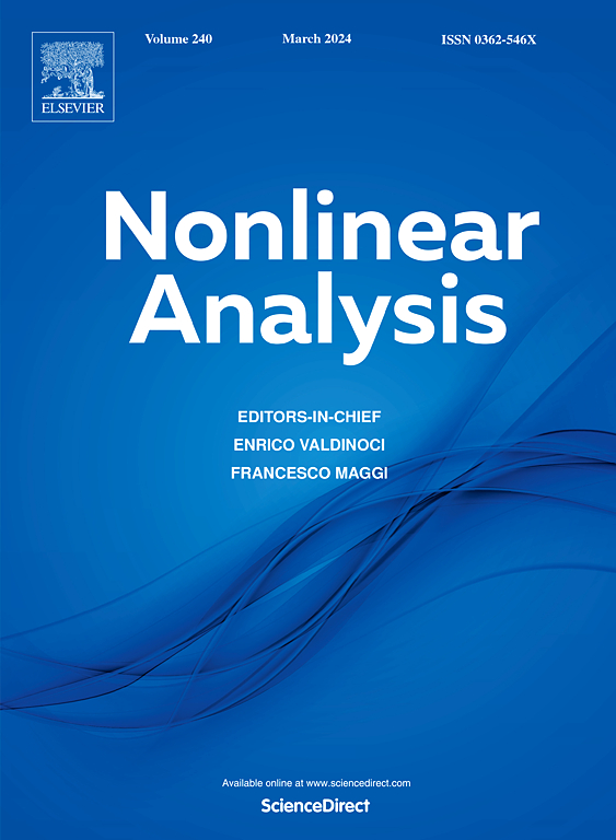 Go to journal home page - Nonlinear Analysis